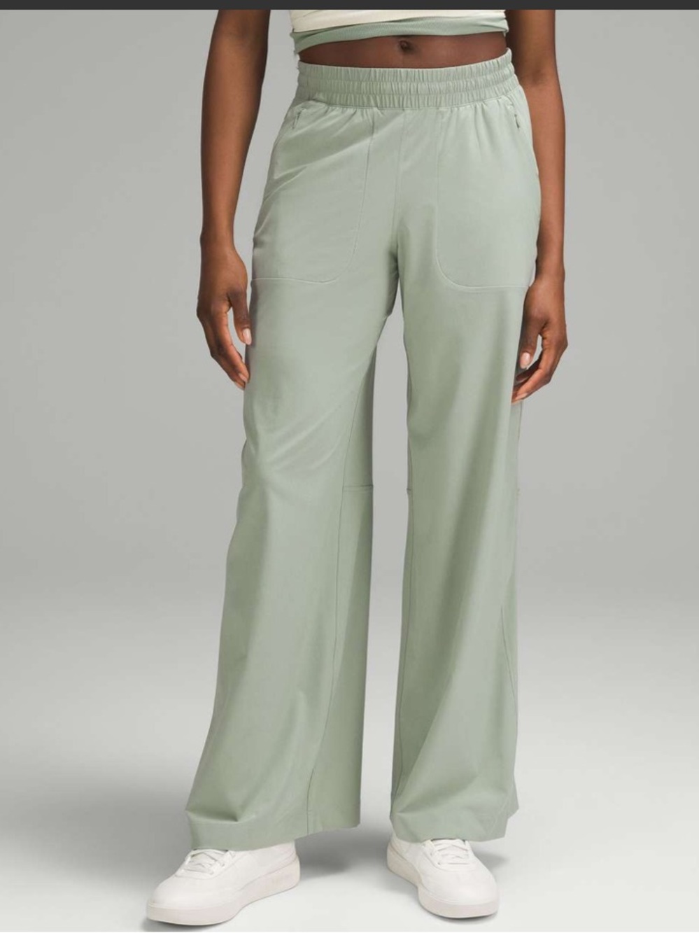 Lululemon Swift Mid-Rise Wide-Leg Pant Palm Court 8